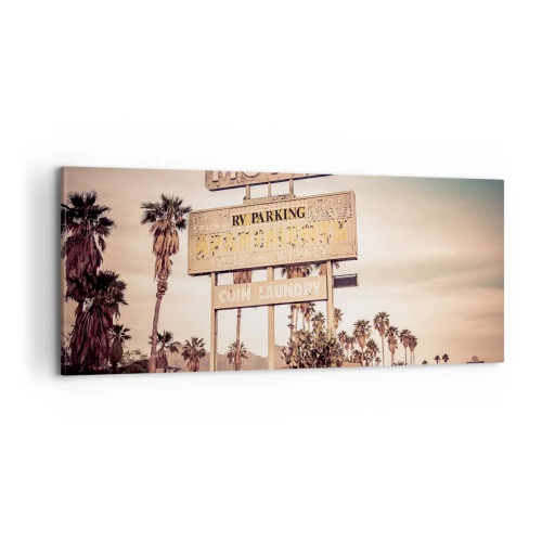 Obraz na plátně - Zde se zastavil čas - 100x40 cm