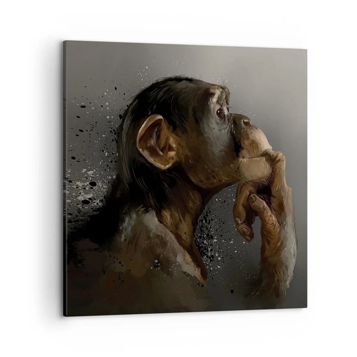 Obraz na plátně - Určitě myslitel - 50x50 cm