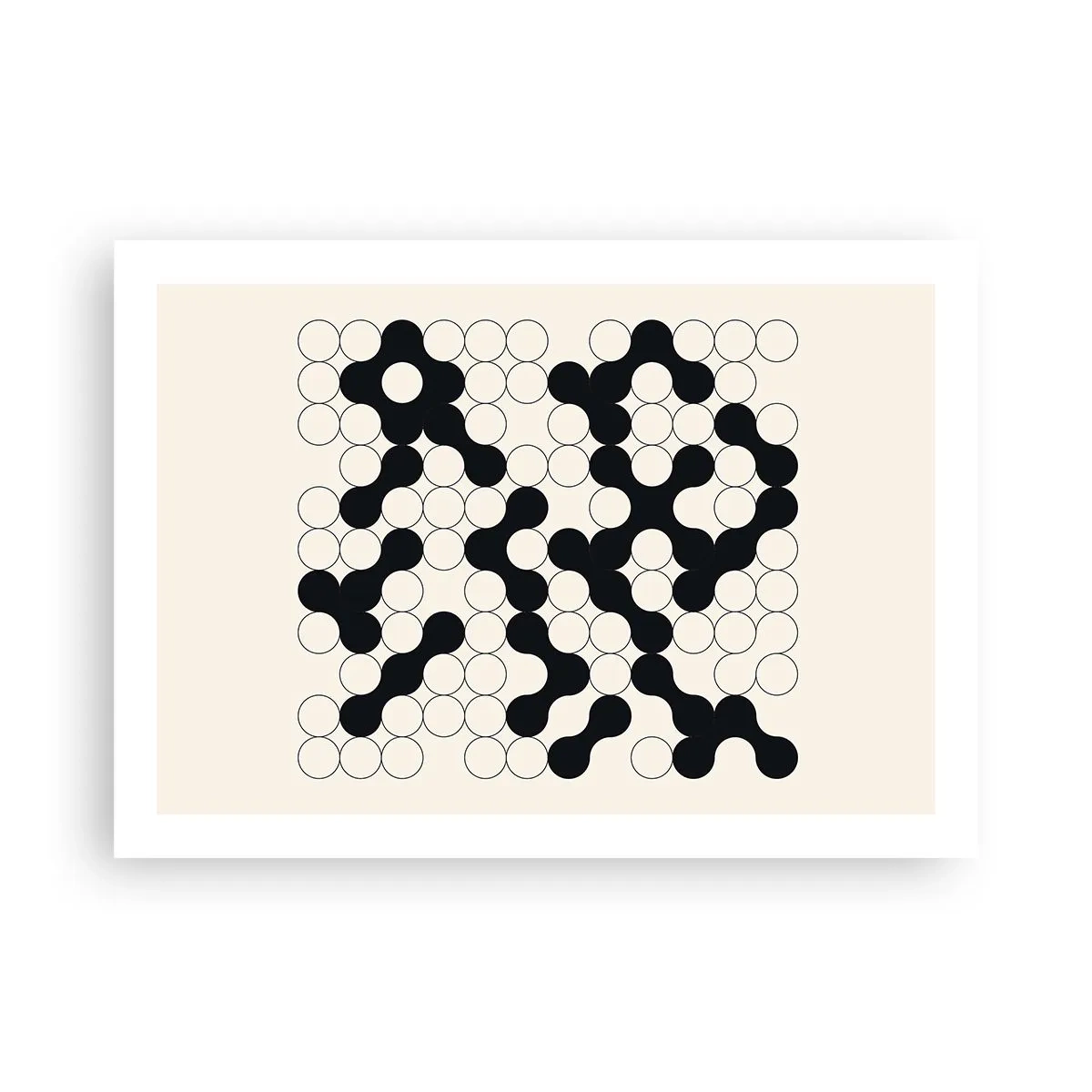 Plakát - Čínská hra – variace - 70x50 cm