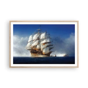 Plakát v rámu světlý dub - The great glory! - 91x61 cm