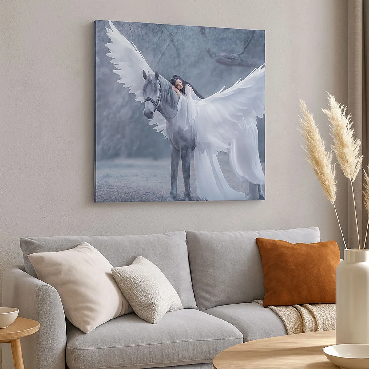 Obraz na plátně - Nadšený okamžik - 30x30 cm