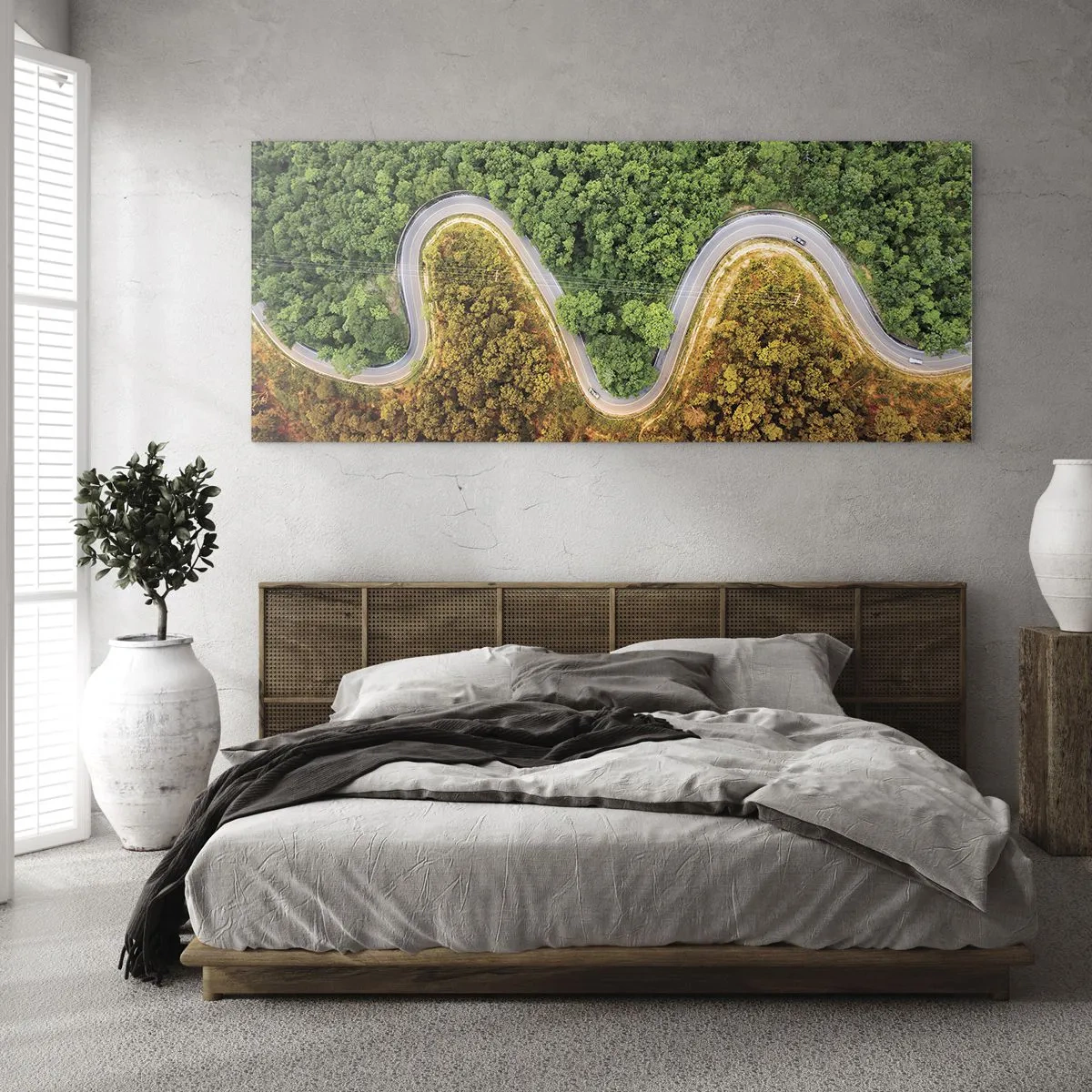 Obraz na skle - Hranice a průlomy - 120x50 cm
