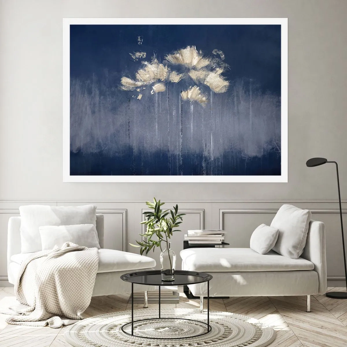 Plakát - Jako okvětní lístky ve větru - 70x50 cm
