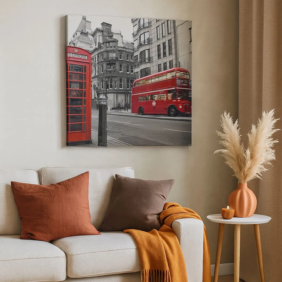 Obraz na plátně - Nejčervenější v Evropě - 30x30 cm