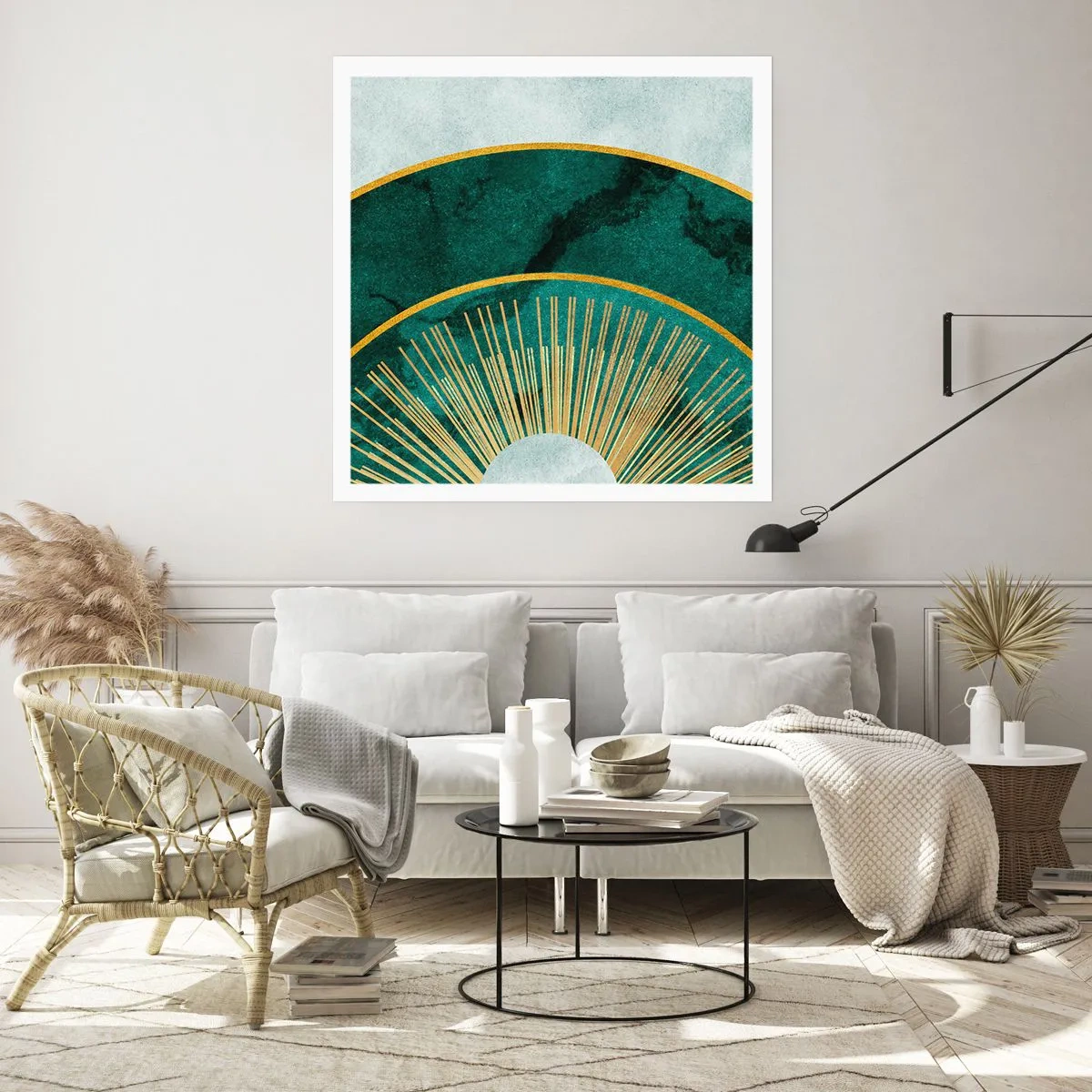 Plakát - Jiná sluneční soustava - 60x60 cm