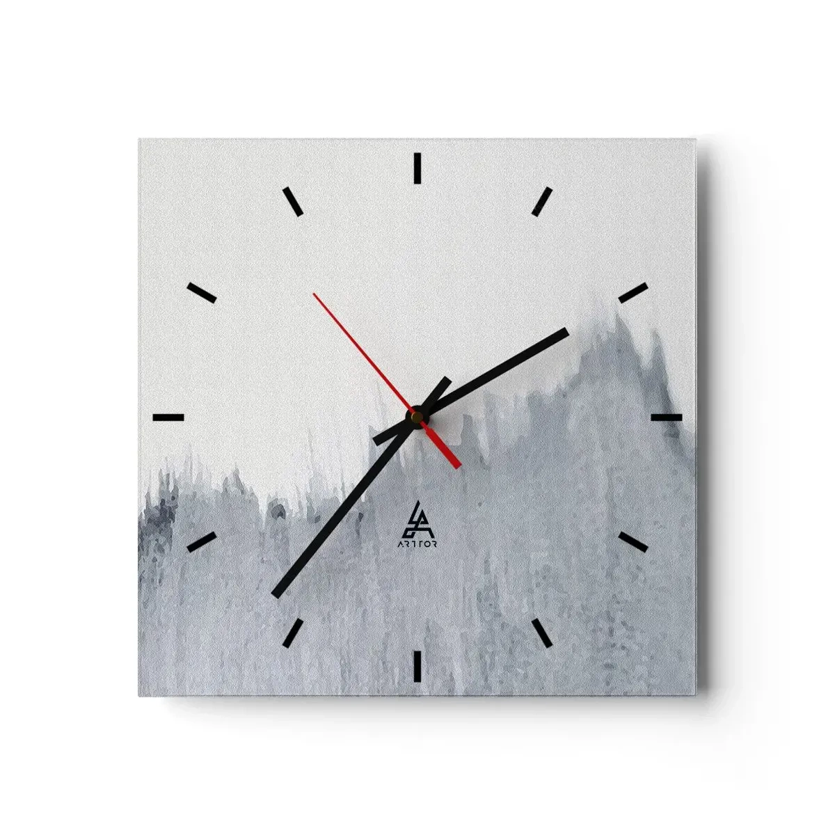Nástěnné hodiny - Tajemný záznam - 40x40 cm