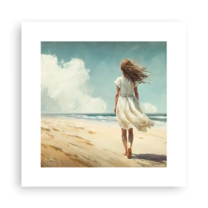 Plakát - Směrem k slunci a větru - 30x30 cm