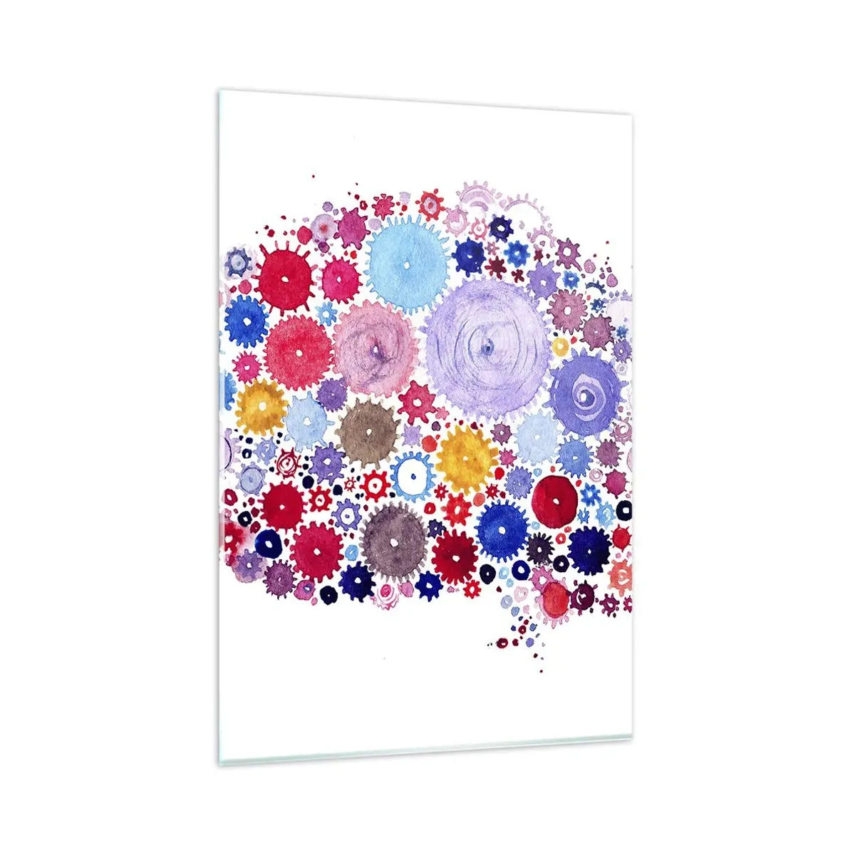 Obraz na skle - Nejdokonalejší mašinérie přírody - 80x120 cm