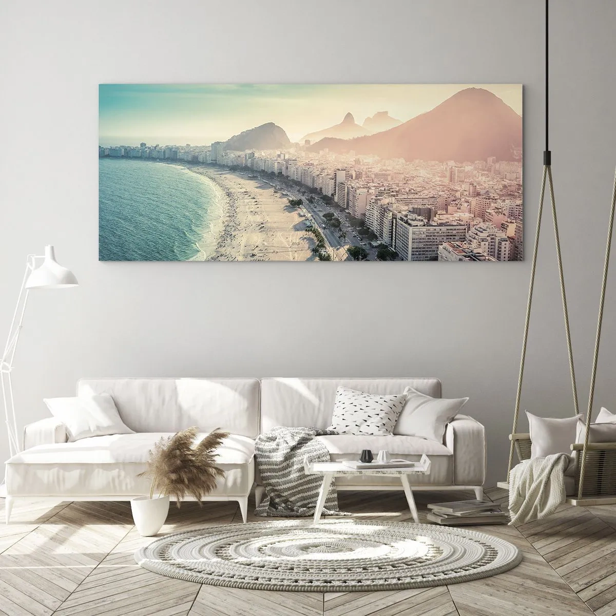 Obraz na skle - Věčná dovolená v Riu - 100x40 cm