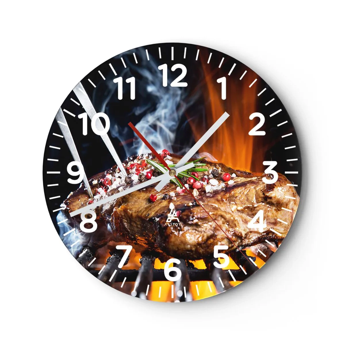 Nástěnné hodiny - Šťavnaté a voňavé - 40x40 cm