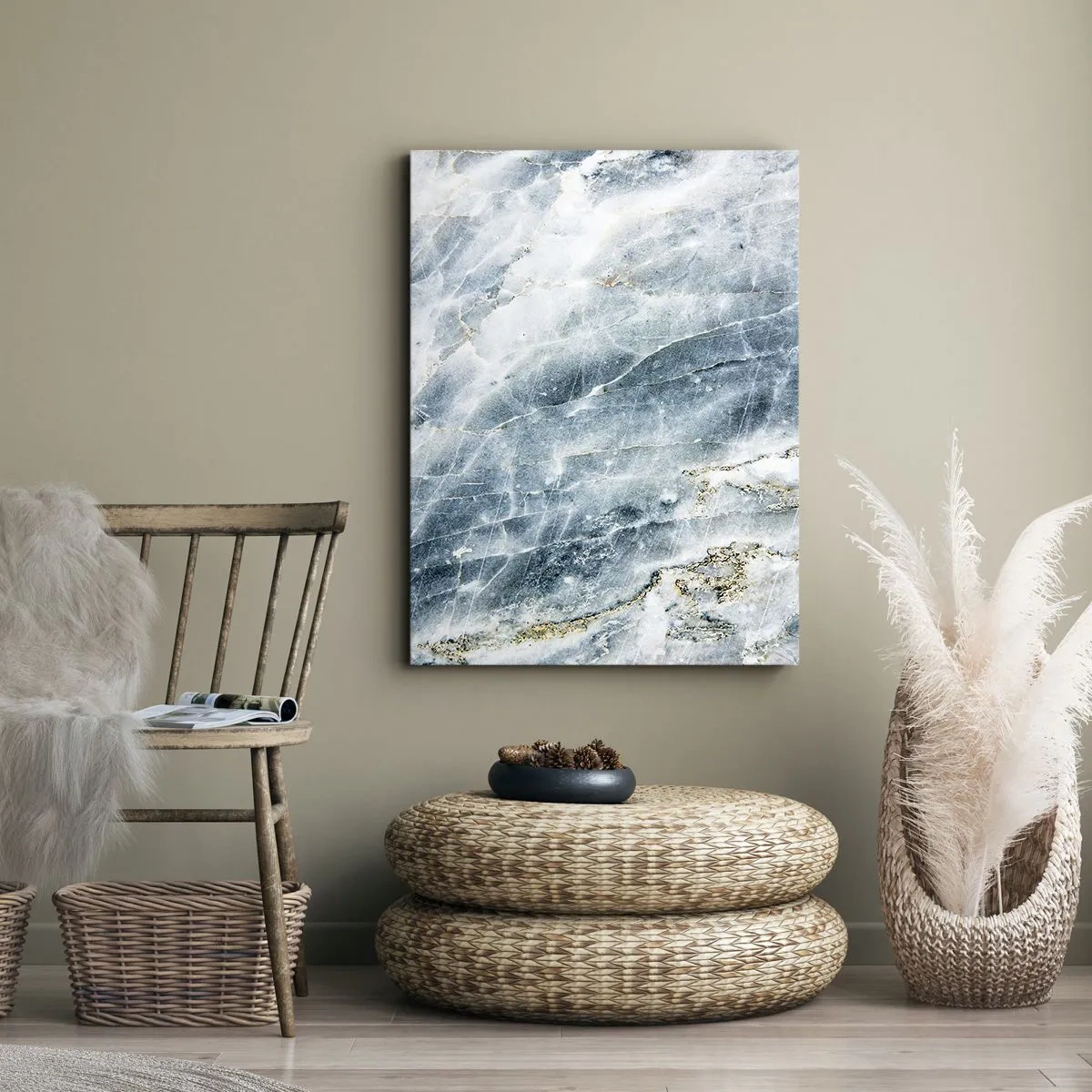 Obraz na plátně - Ledový svět - 50x70 cm