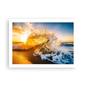 Plakát - Hra v písku - 70x50 cm