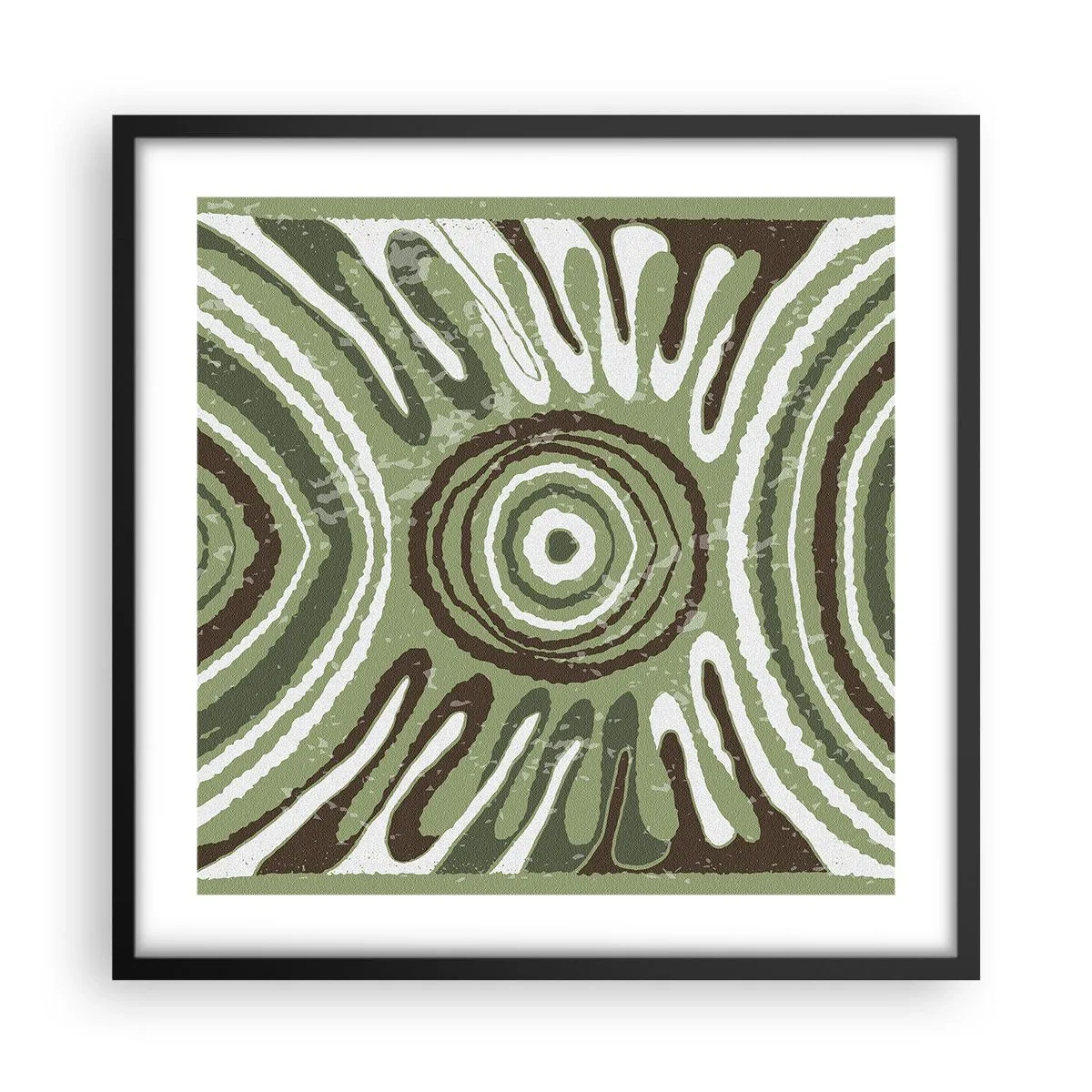 Plakát v černém rámu - Exploze emocí - 50x50 cm