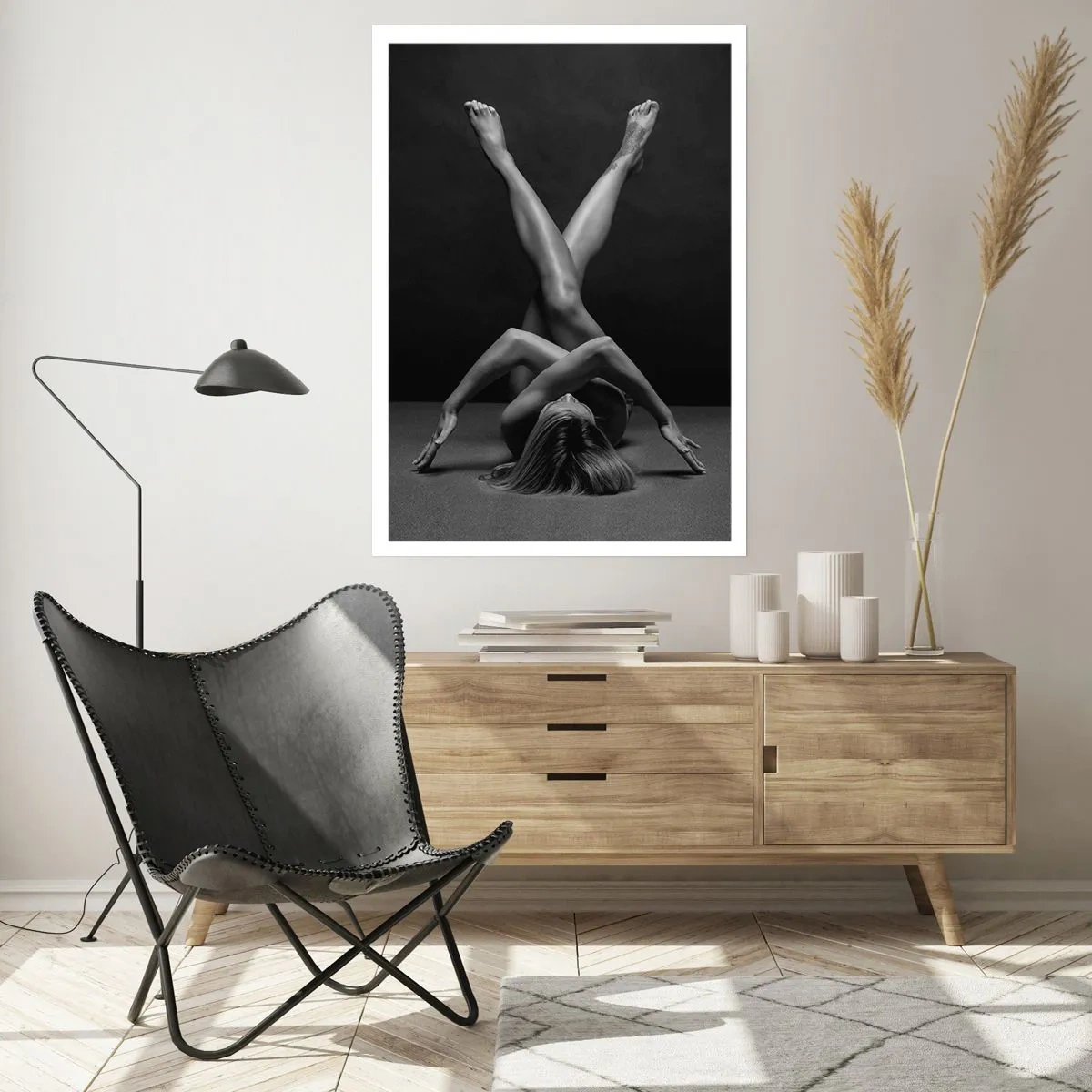 Plakát - Geometrie nahoty - 50x70 cm