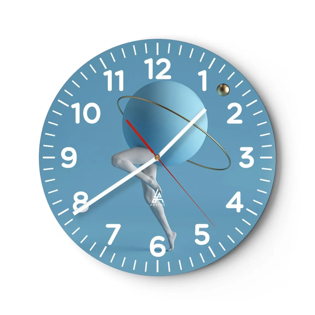 Nástěnné hodiny - Šílenství planet - 30x30 cm