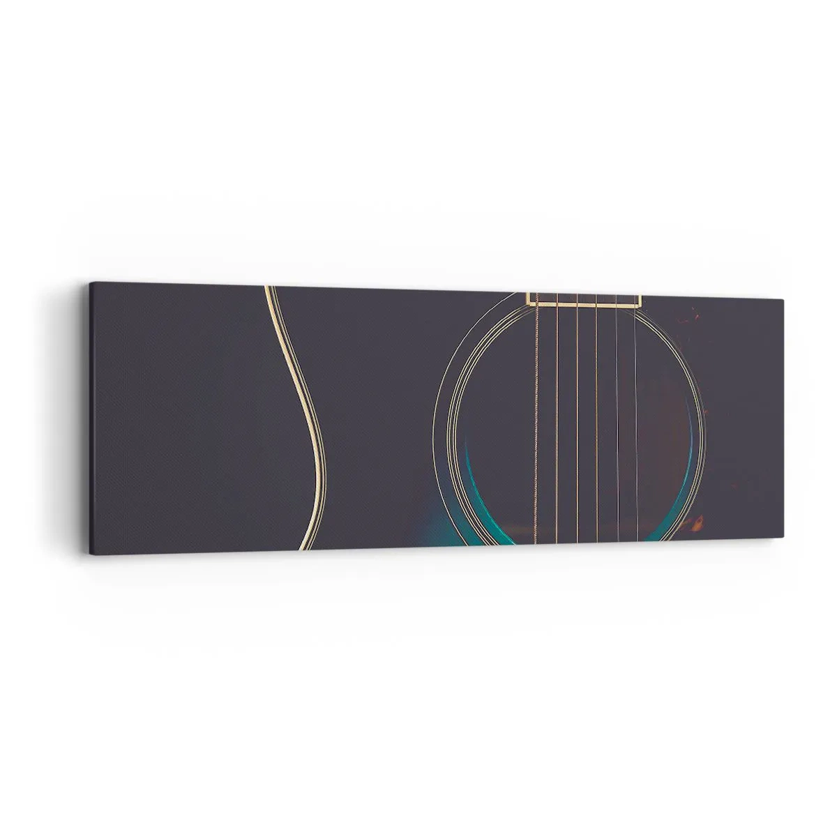 Obraz na plátně - Okamžik, než to zazní - 90x30 cm