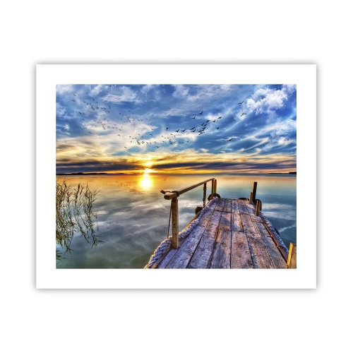 Plakát - Vítr jde odpočívat - 50x40 cm