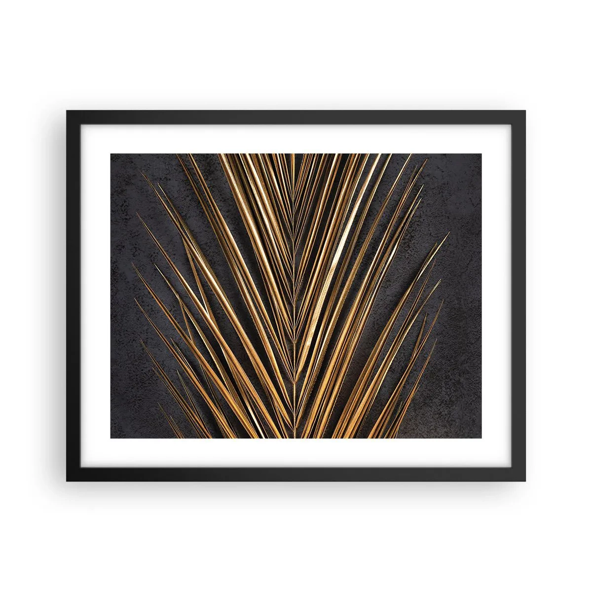 Plakát v černém rámu - Zlato tropů - 50x40 cm