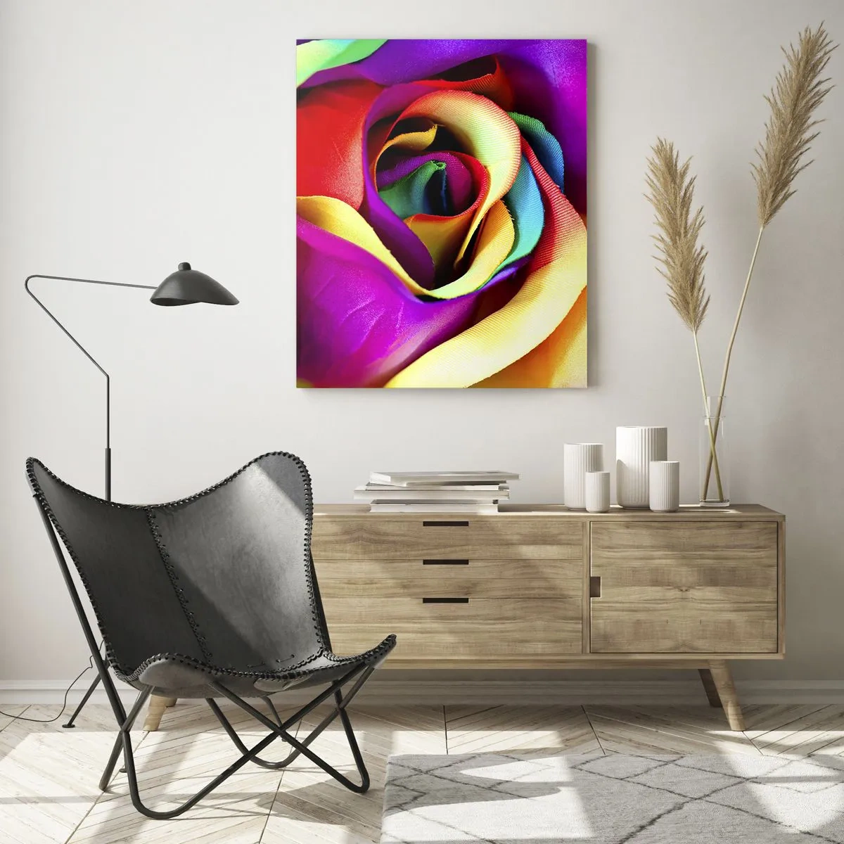 Obraz na skle - To není možné - 50x70 cm