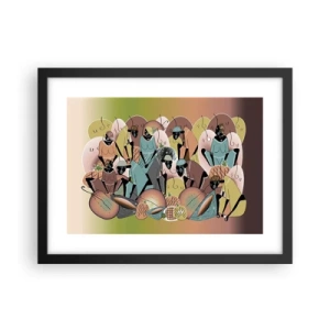 Plakát v černém rámu - Blíží se velký svátek - 40x30 cm