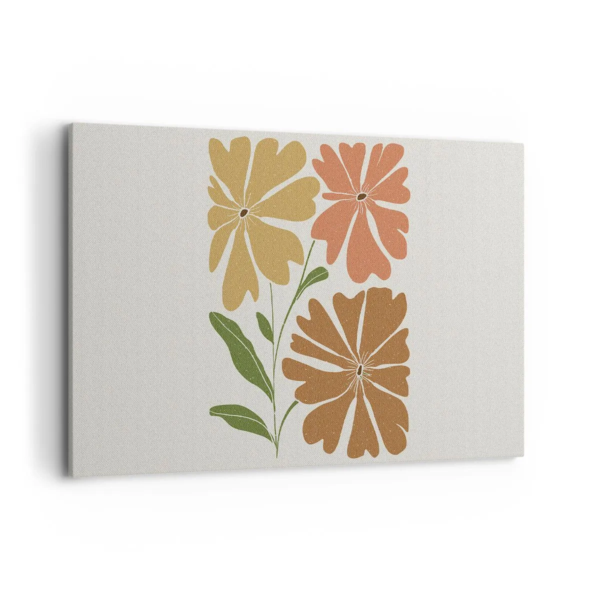 Obraz na plátně - Příroda a geometrie - 120x80 cm