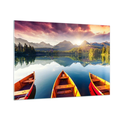 Obraz na skle - Nic proti přírodě - 100x70 cm