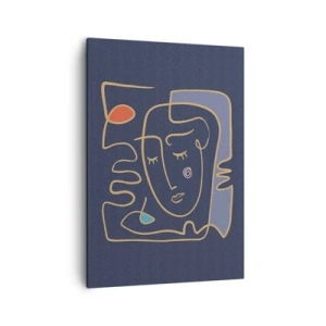 Obraz na plátně - V zádumčivosti - 50x70 cm