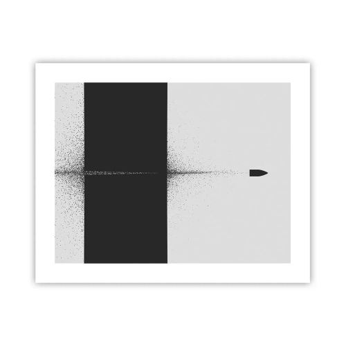 Plakát - Přímo k cílu - 50x40 cm