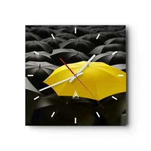 Nástěnné hodiny - Sbohem smutku - 40x40 cm