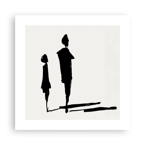 Plakát - Určitě spolu? - 40x40 cm