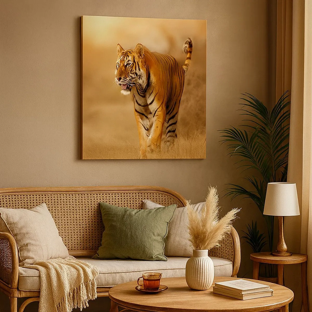 Obraz na plátně - Před útokem - 30x30 cm