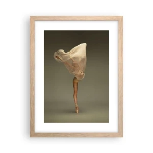 Plakát v rámu světlý dub - Hned poletí - 30x40 cm