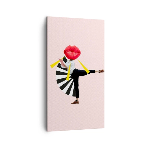 Obraz na plátně - Surrealistický pop-art - 45x80 cm