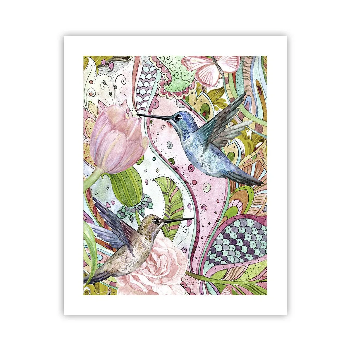 Plakát - Zamotané do lián - 40x50 cm