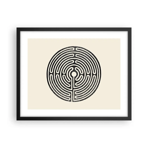 Plakát v černém rámu - Tajemný řád - 50x40 cm