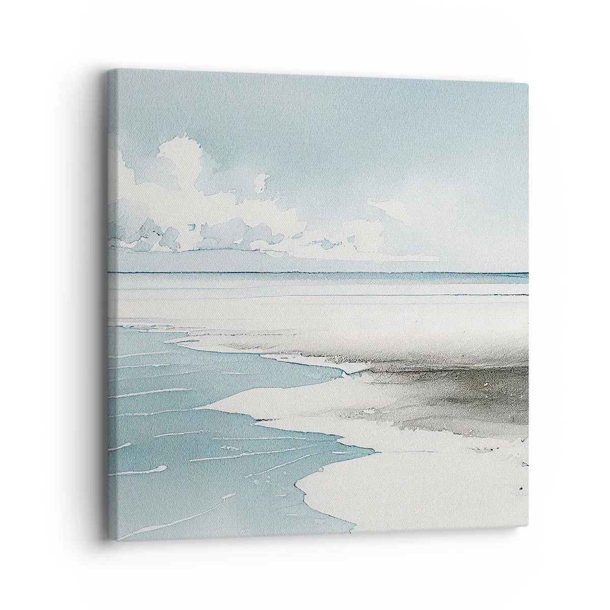 Obraz na plátně - Jemný příliv - 30x30 cm