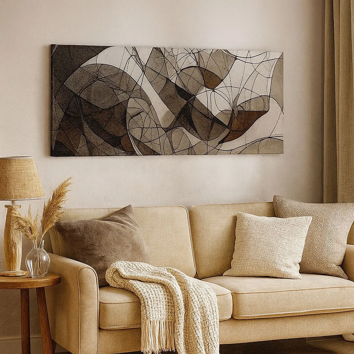 Obraz na plátně - Oběh barev Země - 100x40 cm