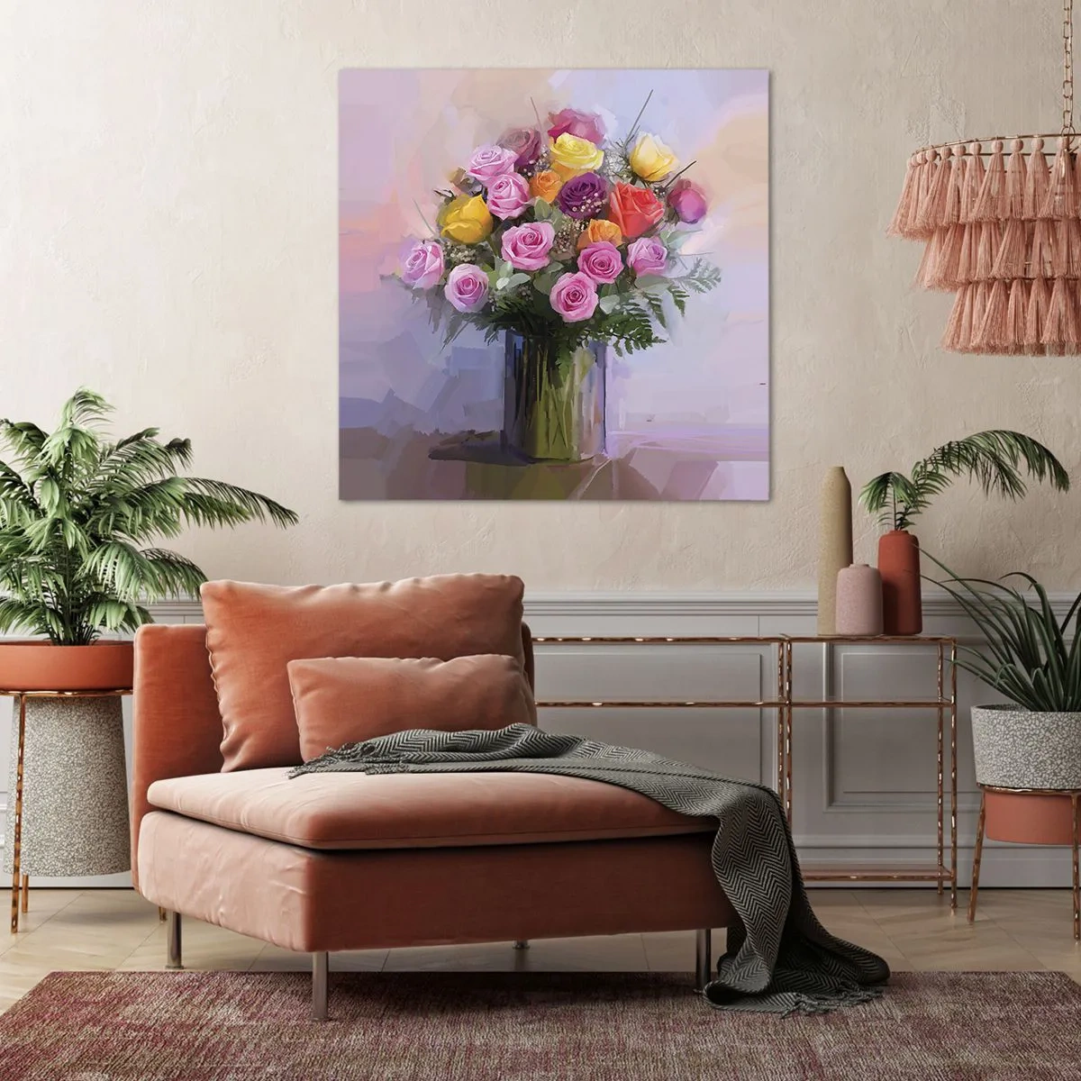 Obraz na plátně - Zachycená krása - 60x60 cm
