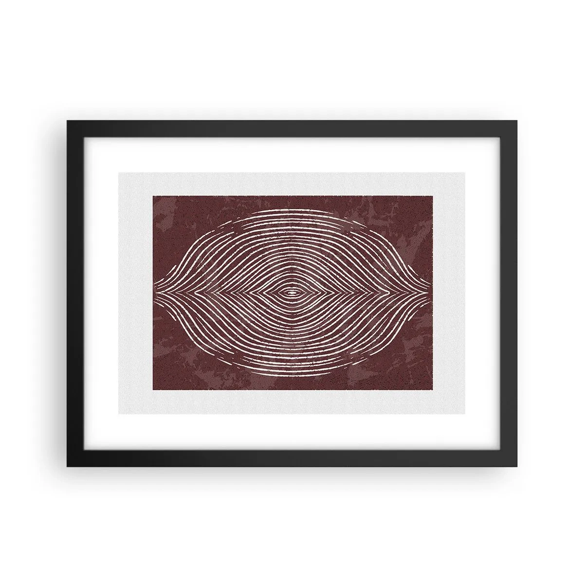 Plakát v černém rámu - Prostor promlouvá - 40x30 cm