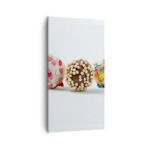 Obraz na plátně - Život může být sladký - 55x100 cm