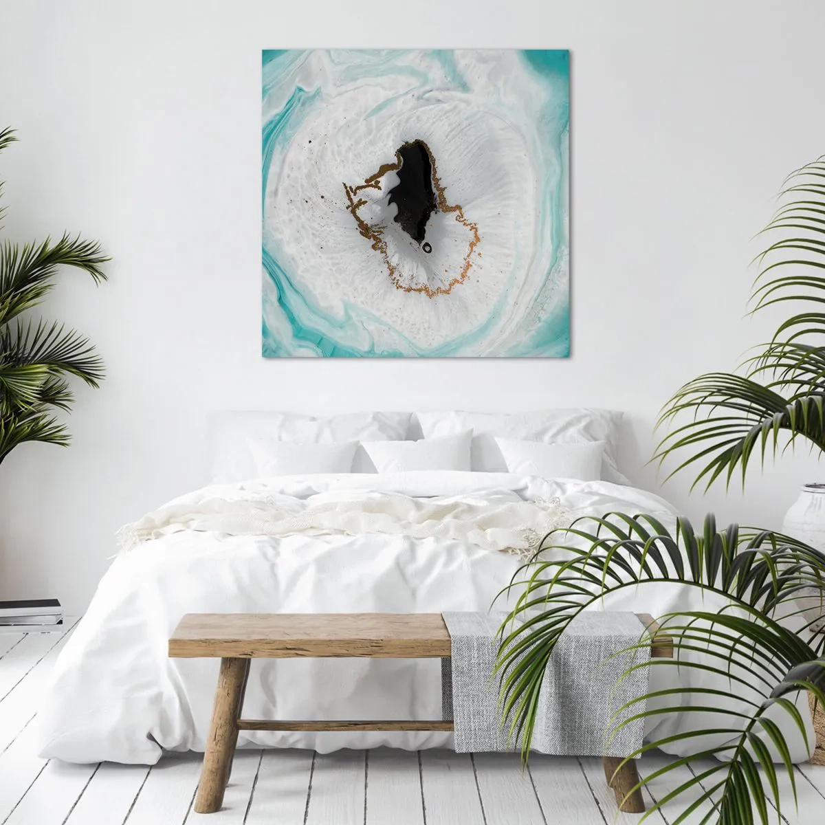 Obraz na plátně - Proniknout dovnitř - 60x60 cm