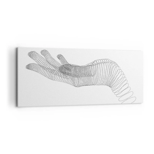 Obraz na plátně - Pružná ruka - 100x40 cm