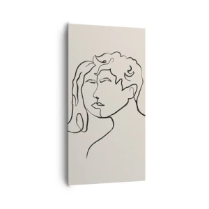 Obraz na plátně - A byla jednota - 65x120 cm