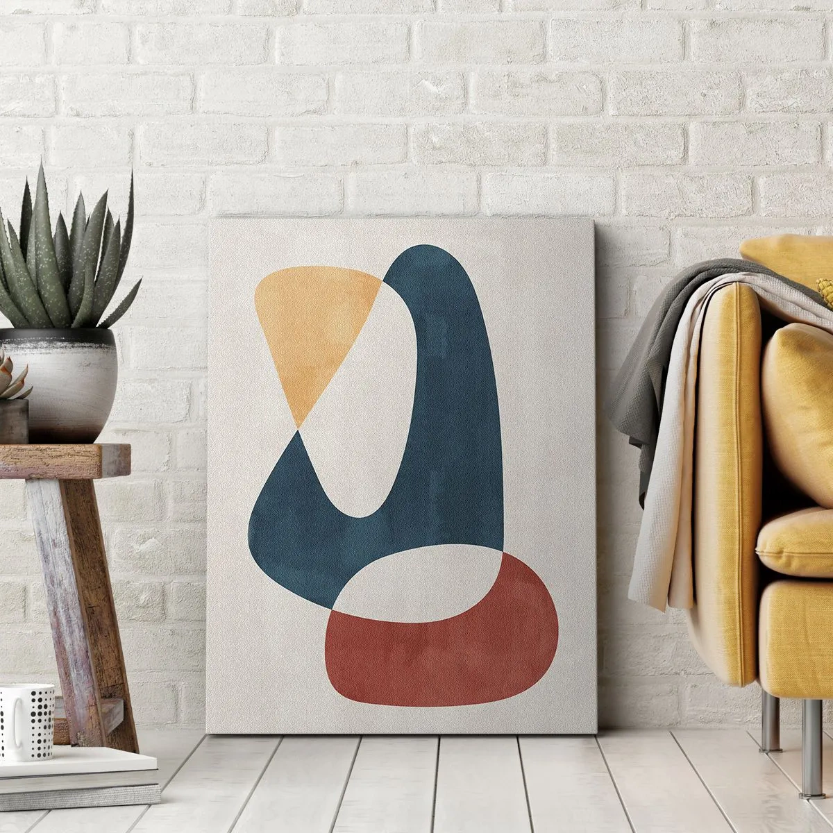 Obraz na plátně - Vlivy a metamorfózy - 45x80 cm