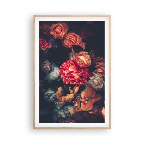 Plakát v rámu světlý dub - Jako u holandských mistrů - 61x91 cm