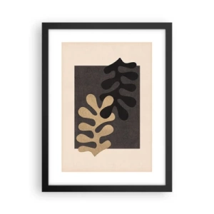 Plakát v černém rámu - Nepřítomnost a doplnění - 30x40 cm