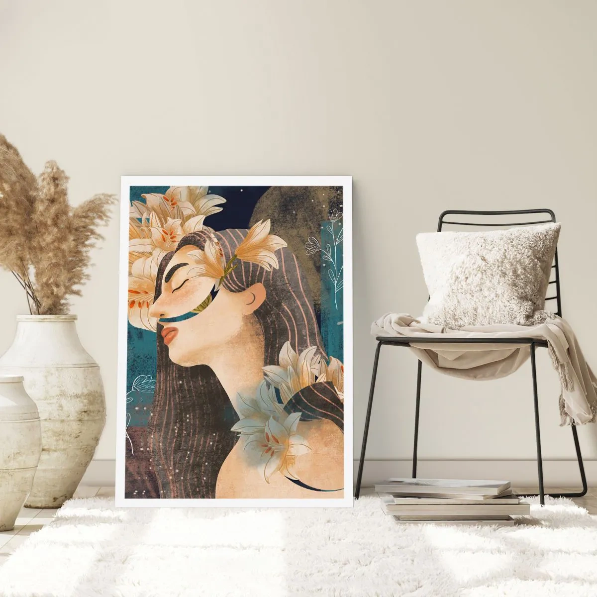 Plakát - Pohádka o princezně s liliemi - 61x91 cm