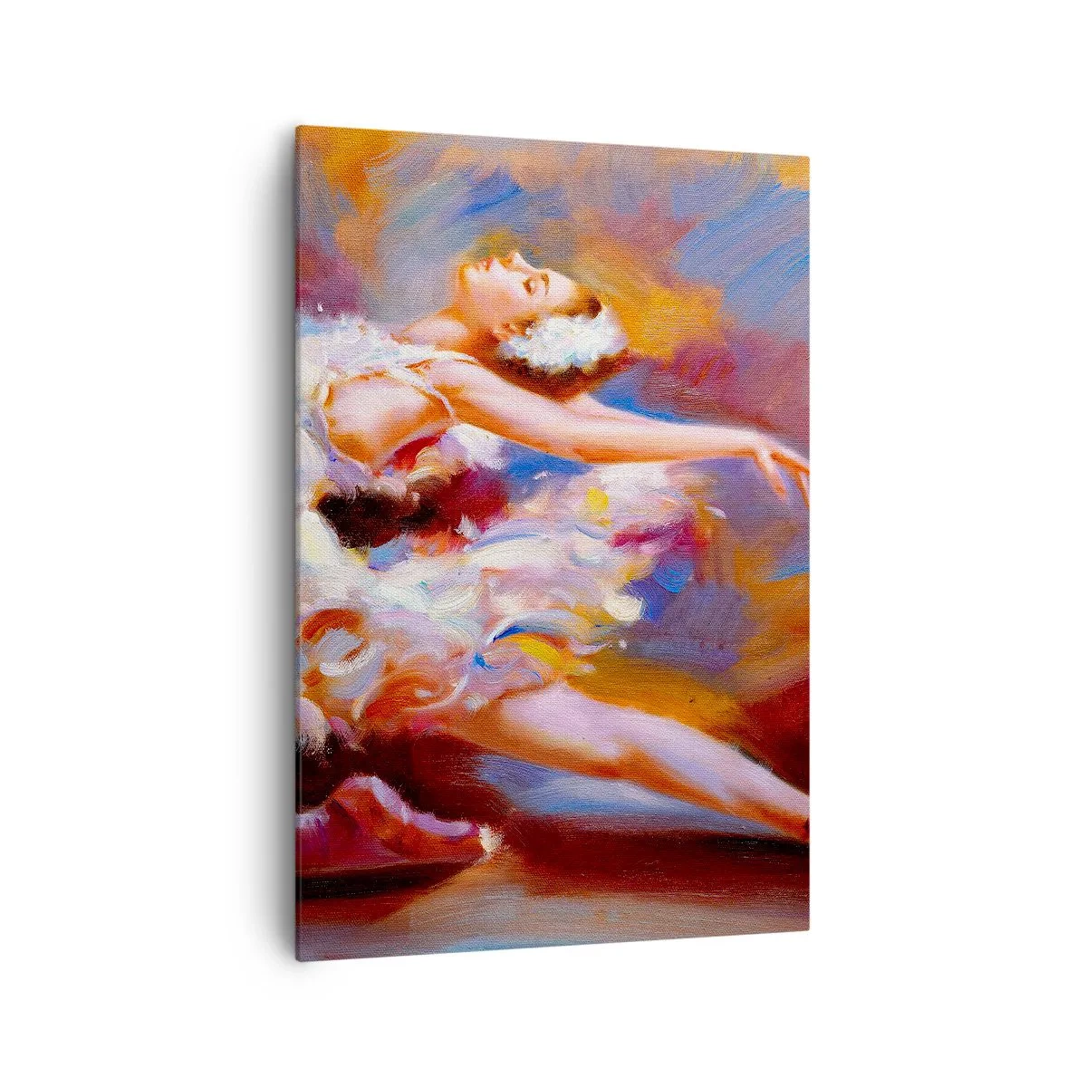Obraz na plátně - Labutí elegance - 70x100 cm