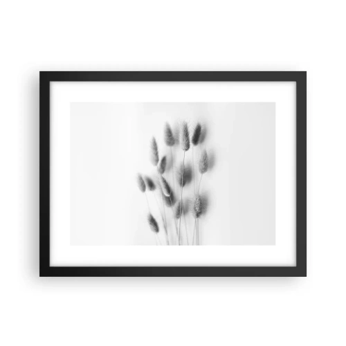 Plakát v černém rámu - Její načechranost tráva - 40x30 cm
