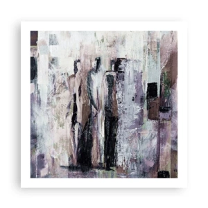 Plakát - Tajemná trojice - 60x60 cm